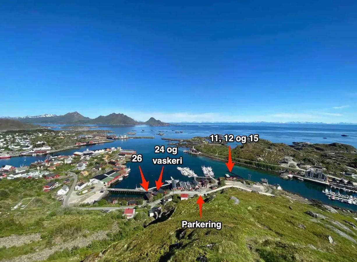 Real Fisherman'S Cabins In Ballstad, Lofoten מראה חיצוני תמונה